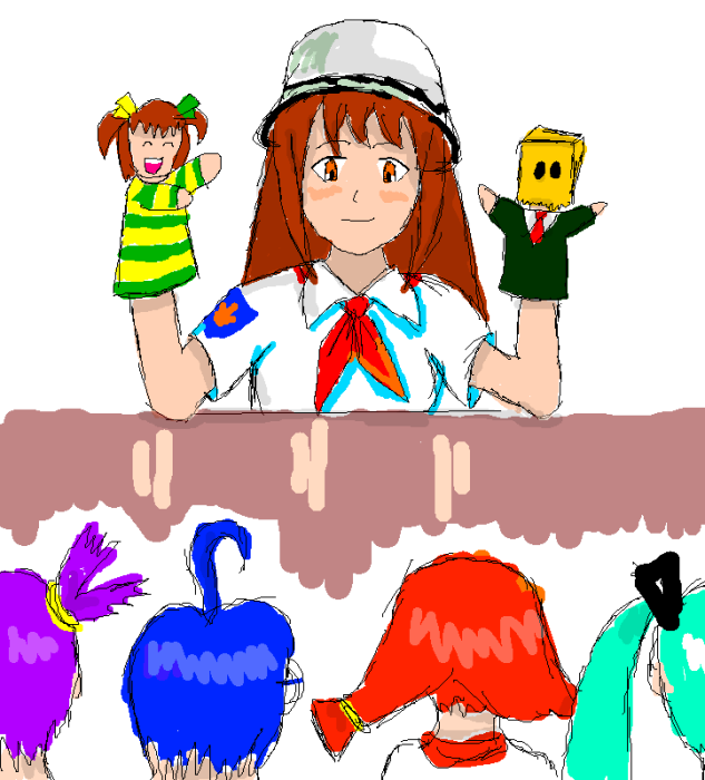 Мод-тян и её куклы