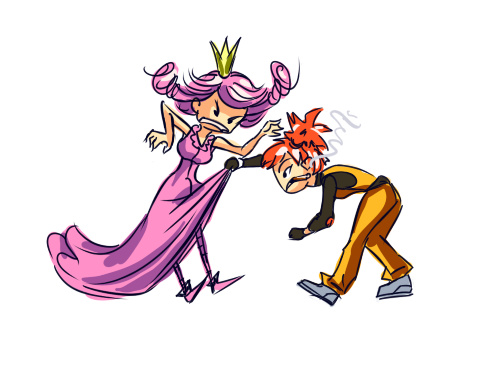 С принцессой Августиной