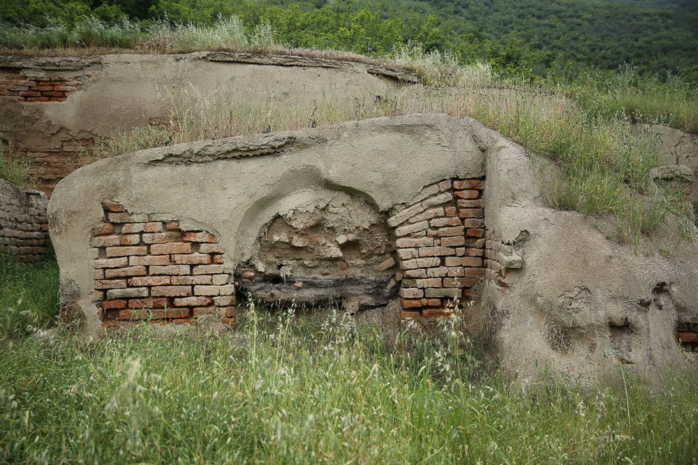 Остатки Великой стены Горгана.