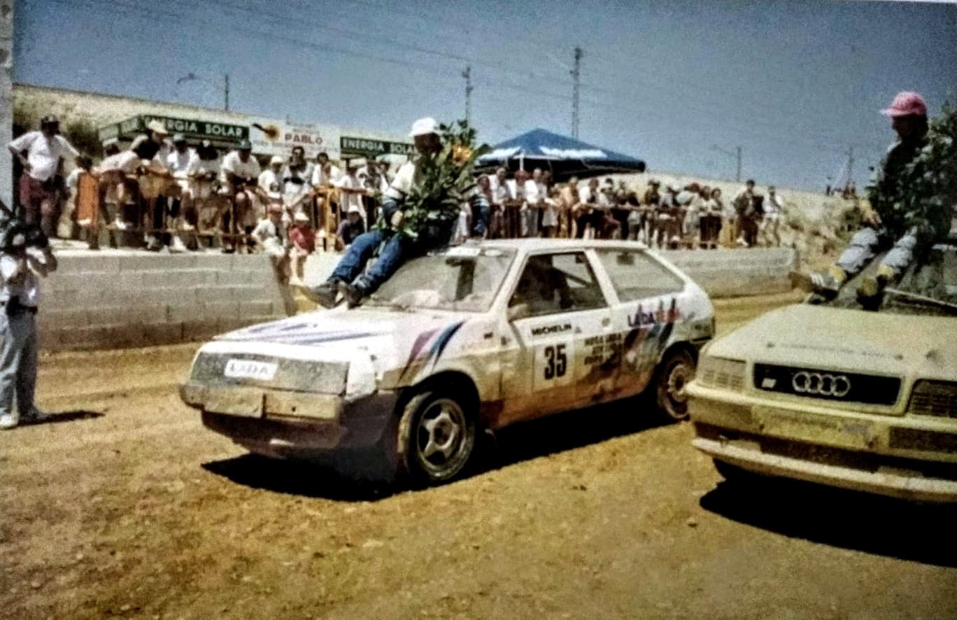 Полноприводной ВАЗ-2108 для автокросса, 1996 год.