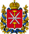 Coat of arms of Tula governorate 1878.svg